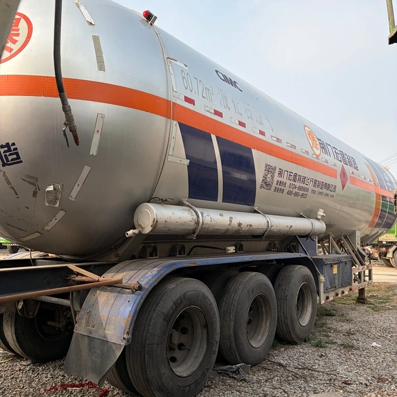 Special Tank Semi-trailer For CNG Gas Transportation factory Special Tank Semi-trailer For CNG Gas Transportation factory
